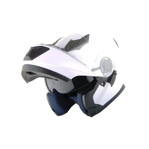 Motorcycle Full Face Modular Helmet Dual Visor LED Modular901 - Image 18
