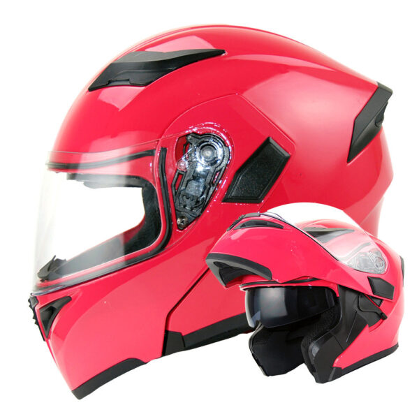 Motorcycle Modular Full Face Helmet with Dual Visor - Image 25